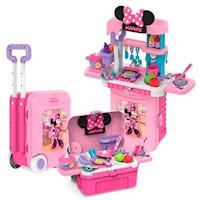 Juguete Set de Cocina y Maleta Minnie 3 en 1